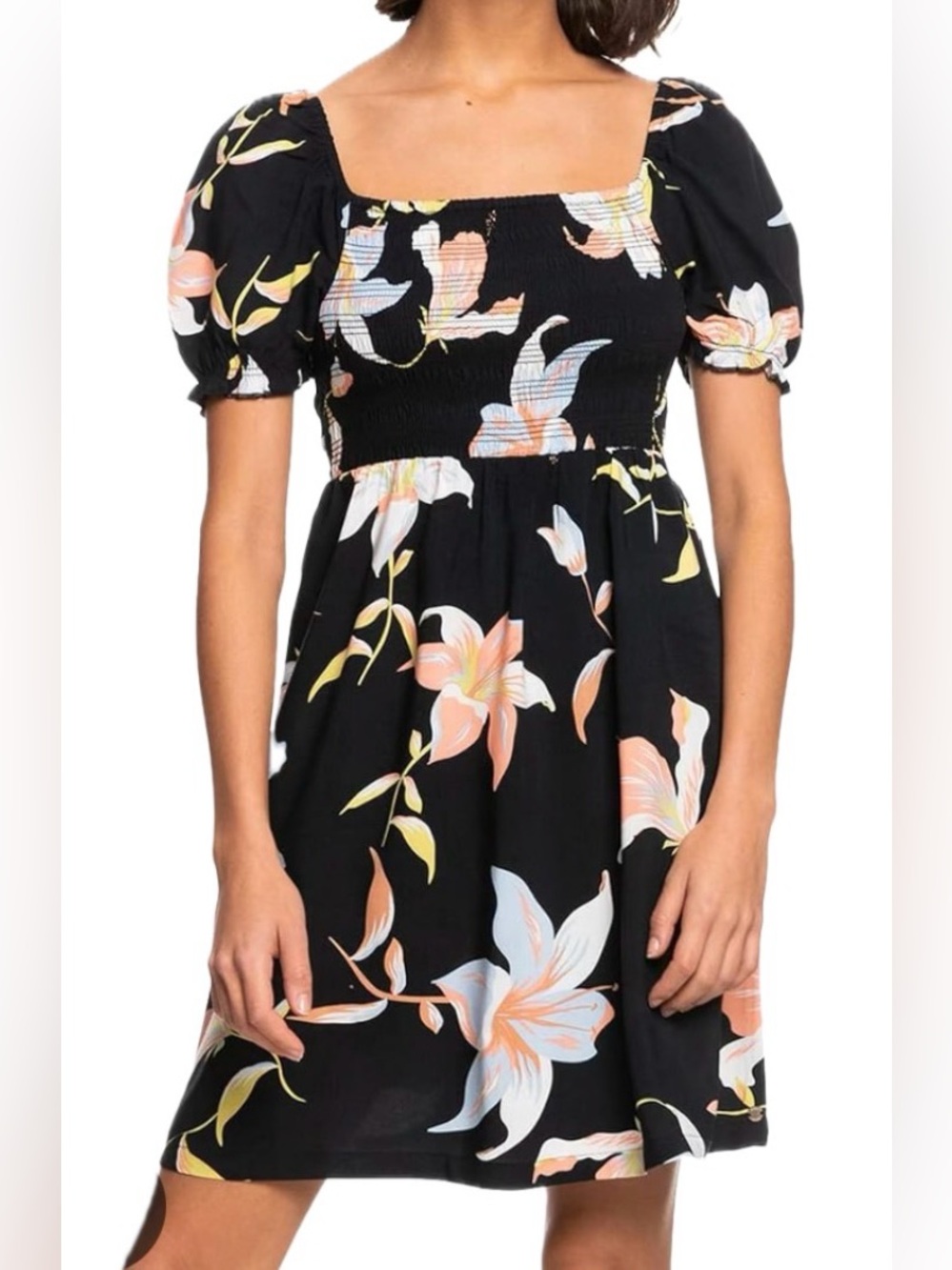 NWOT. Roxy Floral Midi. Size‎ S.